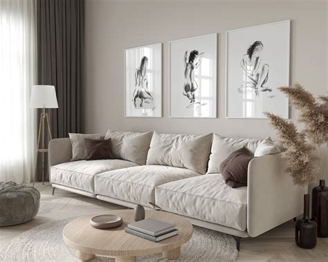 Naked Woman Art Naked Art Nude Woman Poster Abstract Nude Etsy