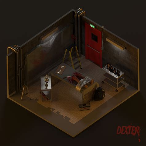 ArtStation - Dexter Morgan's Kill Room