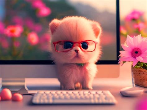 Desktop Cute Wallpaper Hd Free Image Premium Ai Generated Image