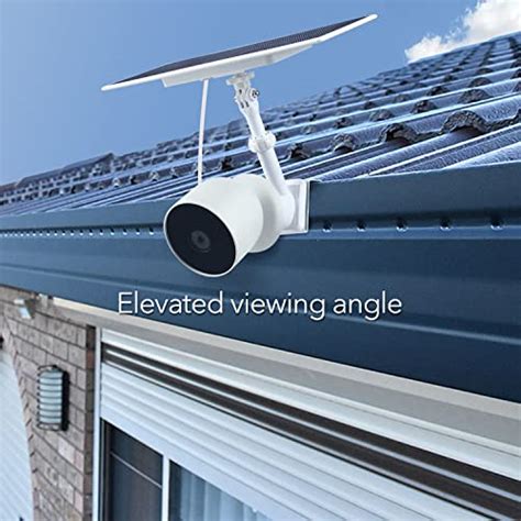 Wasserstein In Gutter Mount For Google Nest Cam Battery And