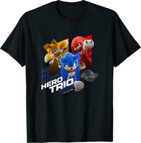 New Sonic 3 Movie Clothing Available To Buy on Amazon! - Merch - Sonic ...