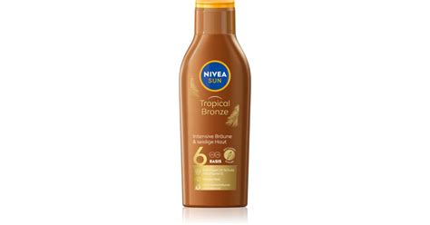 Nivea Sun Tropical Bronze Leche Bronceadora Spf Notino Es