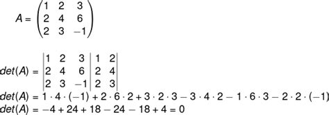 Determinantes: como calcular, propriedades, exemplos - Brasil Escola