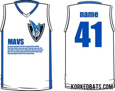 We Help Design the New Dallas Mavericks Jerseys