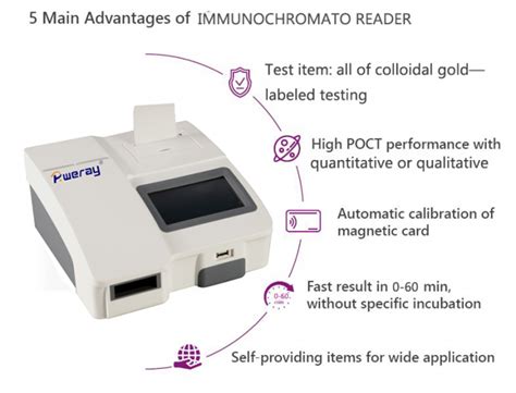 CE Colloidal Gold Quantitative Immunoassay Analyzer For Hospital And