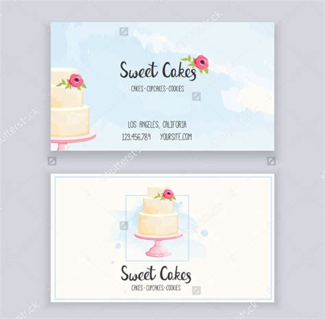 Bakery Business Card Templates - 23+ Free & Premium Download