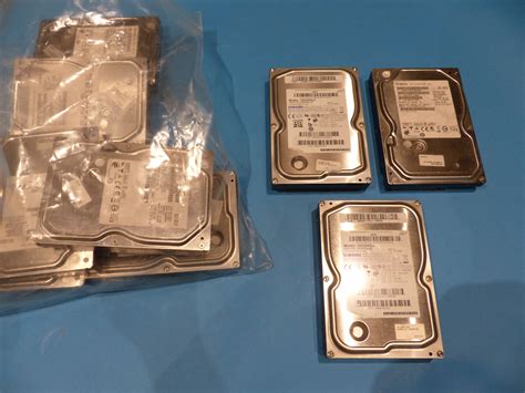 LOT OF 9 HDD 6* HITACHI DESKSTAR 3* SAMSUNG SPINPOINT | MDG Sales, LLC