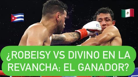 ROBEISY RAMÍREZ VS DIVINO ESPINOZA QUIÉN GANA LA REVANCHA