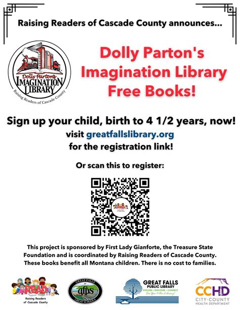 Dolly Parton Imagination Library – Family Connections Montana