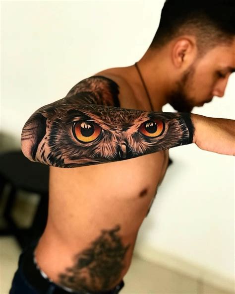 Pin By A Fit Nerd On Tattoo S And Body Art Owl Tattoo Sleeve Owl