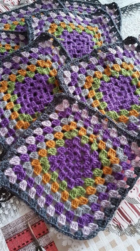 Pin Di Ronna Witt Su Crochet Quadrati Uncinetto Uncinetto Coperte