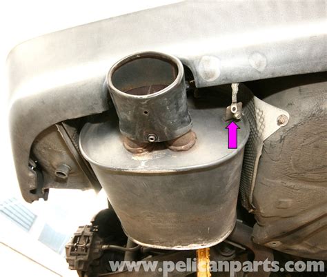 Mercedes Benz Slk 230 Muffler And Tailpipe Replacement 1998 2004 Pelican Parts Diy