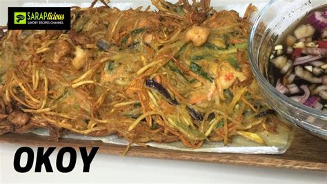 Okoy Recipe Vegetable And Shrimp Fritters Youtube