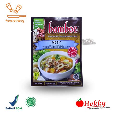 Jual Bamboe Bumbu Sop 49 Gr Shopee Indonesia