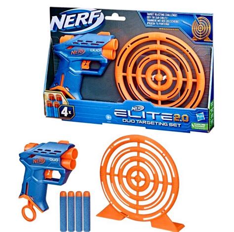 Nerf Guns Nerf Elite 2.0 Duo Target Set Blaster Toy, Hobbies & Toys ...