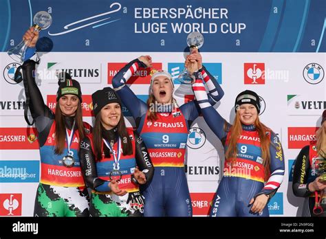 Winterberg Germany Th Feb Luge World Cup Doubles Women