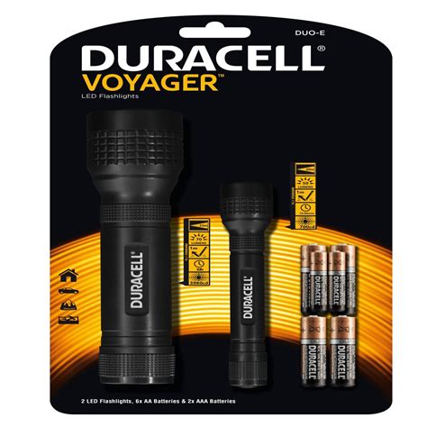 Latarka LED DURACELL Voyager DUO E 2 Szt Duracell Sport Sklep