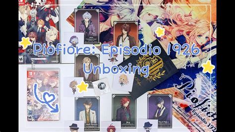 Unboxing Piofiore Episodio Le Youtube