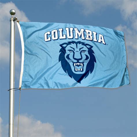 Columbia Lions Athletic Logo Flag - State Street Products