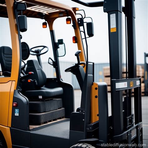 High-Quality Forklift Seat Upgrade | Stable Diffusion Online