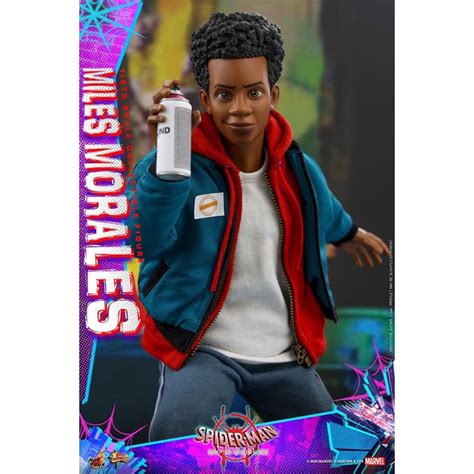 พรอมสง Hot Toys MMS567 Spider Man Into the Spider Verse 1 6 Miles Morales Shopee Thailand
