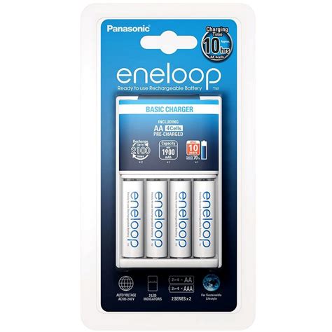 Panasonic Eneloop Bq Cc51 Cargador 4 Pilas Aa 1900mah