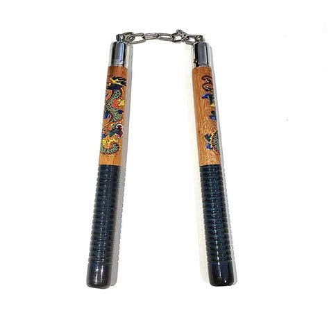 Ice Dragon Nunchaku With Grip Blue Dragon Nunchucks Martial, 43% OFF