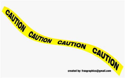 Share This Image Caution Tape Cartoon Png Free Transparent Png