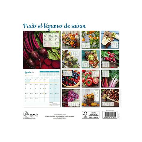 Calendrier Fruits Et L Gumes De Saison Gelya Joletta