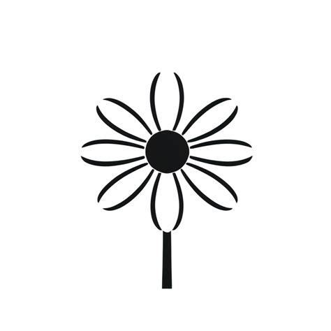 Simple Daisy Pattern SVG - svgcollections.com