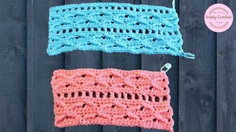 Punto Fantas A A Crochet Paso A Paso Versi N Zurda Youtube