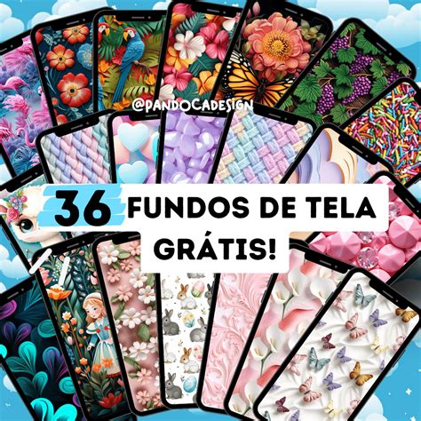 36 Fundos de Tela GRÁTIS Pandoca Design