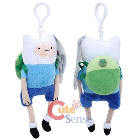 Adventure Time Finn And Jake Plush Doll Key Chain Finn Clip On Toy Ebay