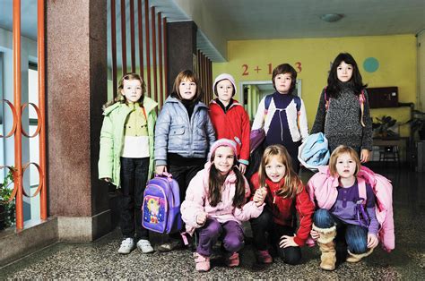 happy children group in school 11923582 Stock Photo at Vecteezy