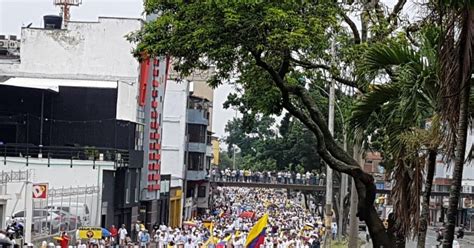 Marchas En Cali Contra Gobierno Petro Así Fue El Recorrido