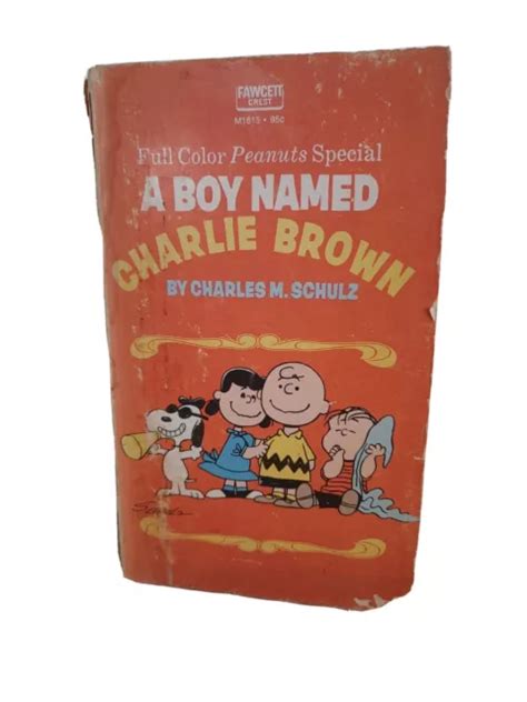 CHARLES M SCHULZ Peanut Special A BOY NAMED CHARLIE BROWM 1973 8 09