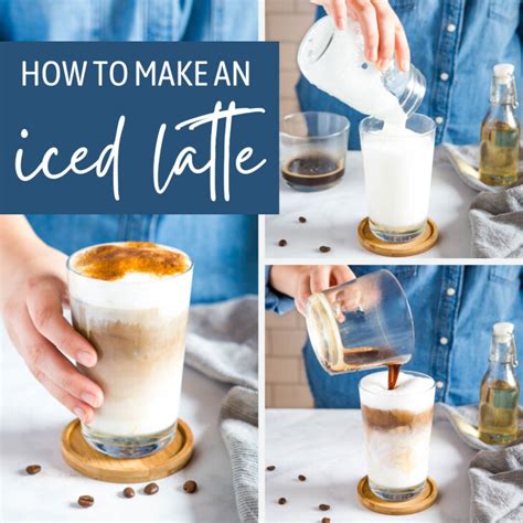 How To Make An Iced Latte The Busy Baker