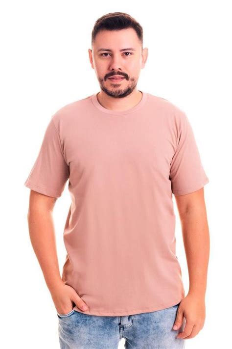 Camiseta Básica Masculina Nude MProtect Camiseta Masculina Magazine Luiza