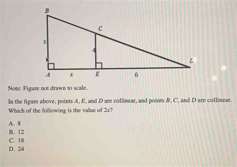 Solved Note Figure Not Drawn To Scale In The Figure Above Points A