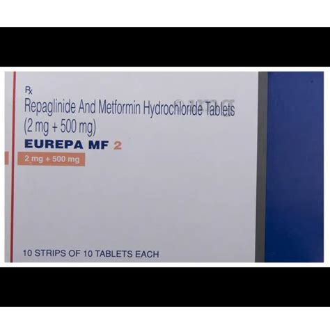 Repaglinide And Metformin Tablets At Rs Stripe Repaglinide