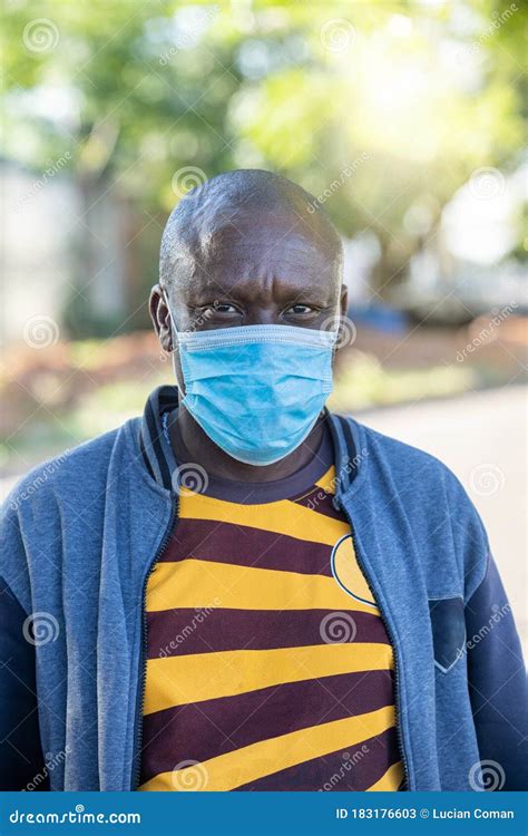 African Man Stock Image Image Of Botswana Immunity 183176603