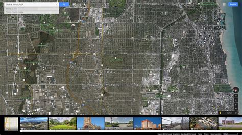 Skokie, Illinois Map