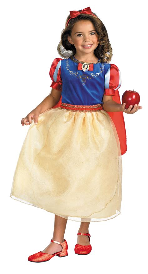 Girl's Snow White Deluxe Halloween Costume - Walmart.com - Walmart.com