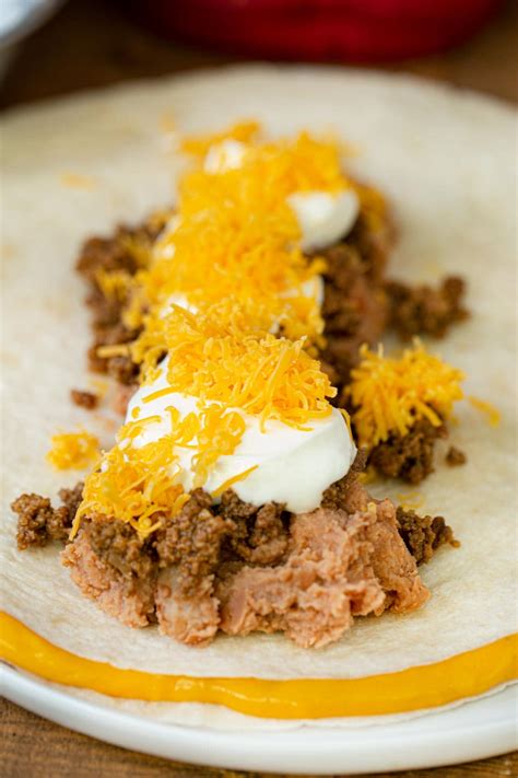 Taco Bell Beefy 5-Layer Burrito (Copycat) Recipe- Dinner, then Dessert