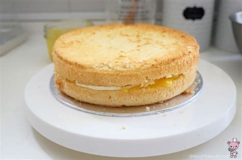 Lemon Layer Cake With Lemon Curd Frosting Bear Naked Food