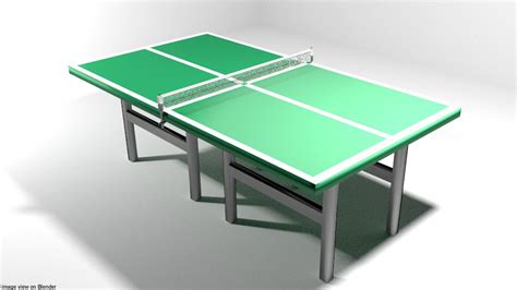 3D court table tennis - TurboSquid 1250985