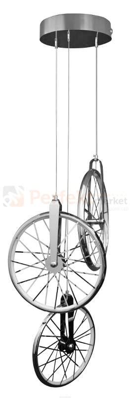 Lampa z koła rowerowego Żyrandol iL Mio Bicykl C9561 Sklep Perfekt