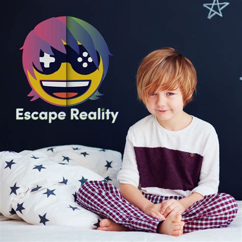 Emoji Escape Reality Wall Sticker Stickerscape