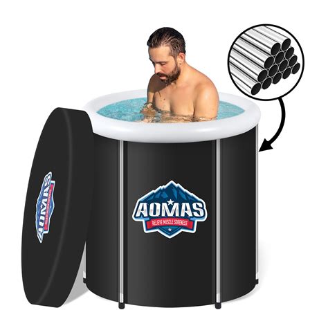 Ice Bath Tub For Athletes Easy To Assemble Cold Plunge Tub Outdoor