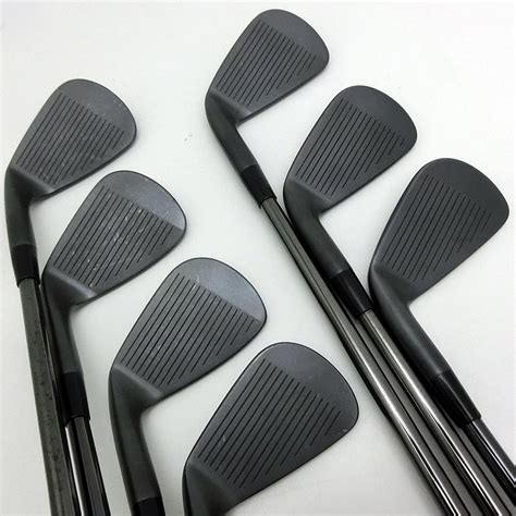 Cobra コブラ KING FORGED CB MB ブラック アイアン コンボモデル 7本セット 4 Pw KBS S TAPER